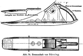 Abb. 76. Bremsschuh von Büssing.