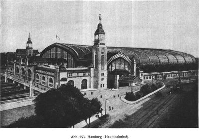 Abb. 253. Hamburg (Hauptbahnhof).